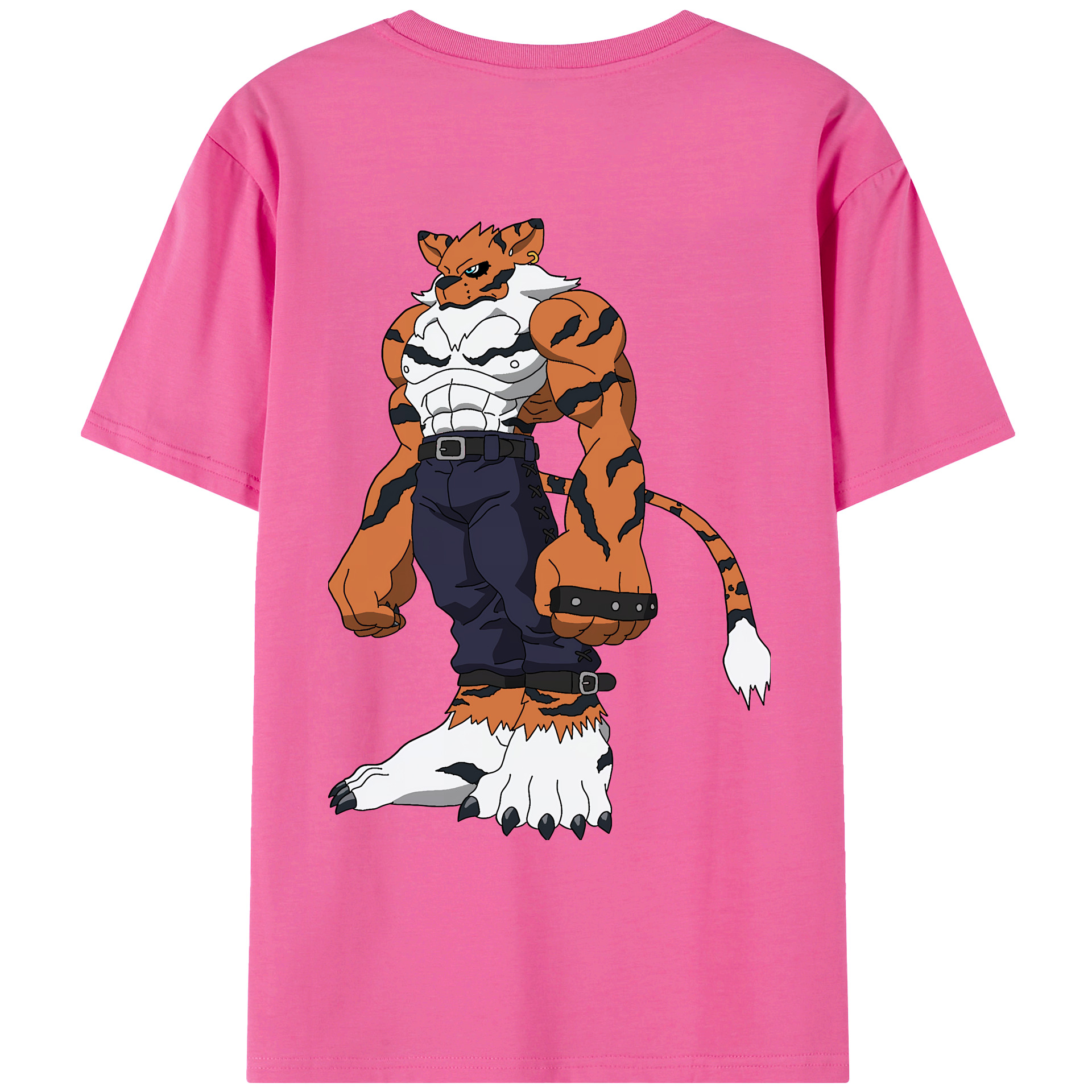 （画像用） Digimon デジタルモンスター/デジモン レディース半袖Tシャツ(バックプリント)